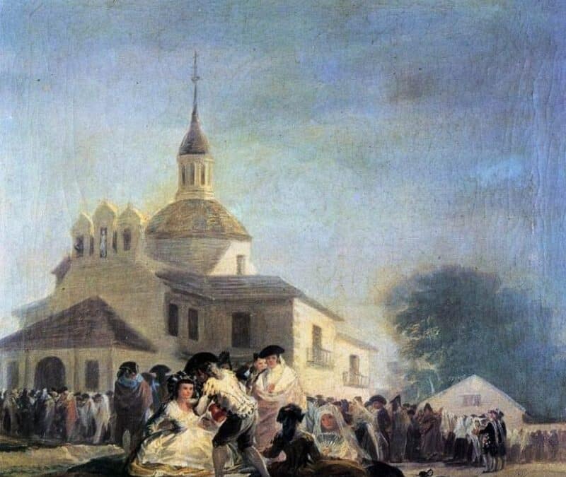 La historia de San Isidro, muy ligada con las pinturas de Goya